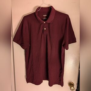 Goodfellow & Co Red Polo Shirt Classic Style